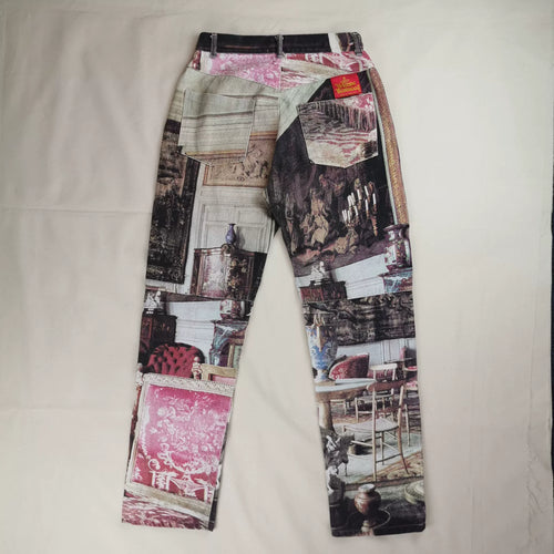 1992 Spring/Summer Vivienne Westwood Salon Print Jeans