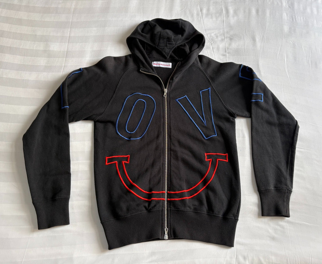Walter van Beirendonck embroidered hoodie jacket