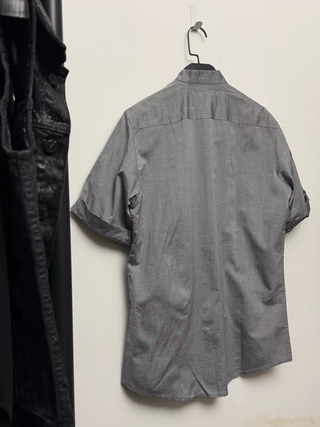 Maison Martin Margiela Wing-Collar Rayon-Cotton Shirt