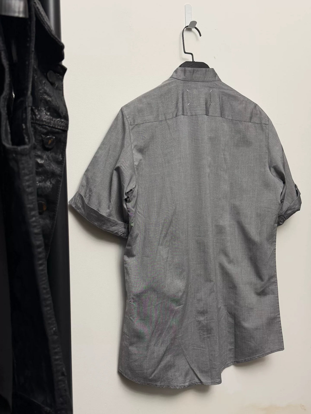 Maison Martin Margiela Wing-Collar Rayon-Cotton Shirt