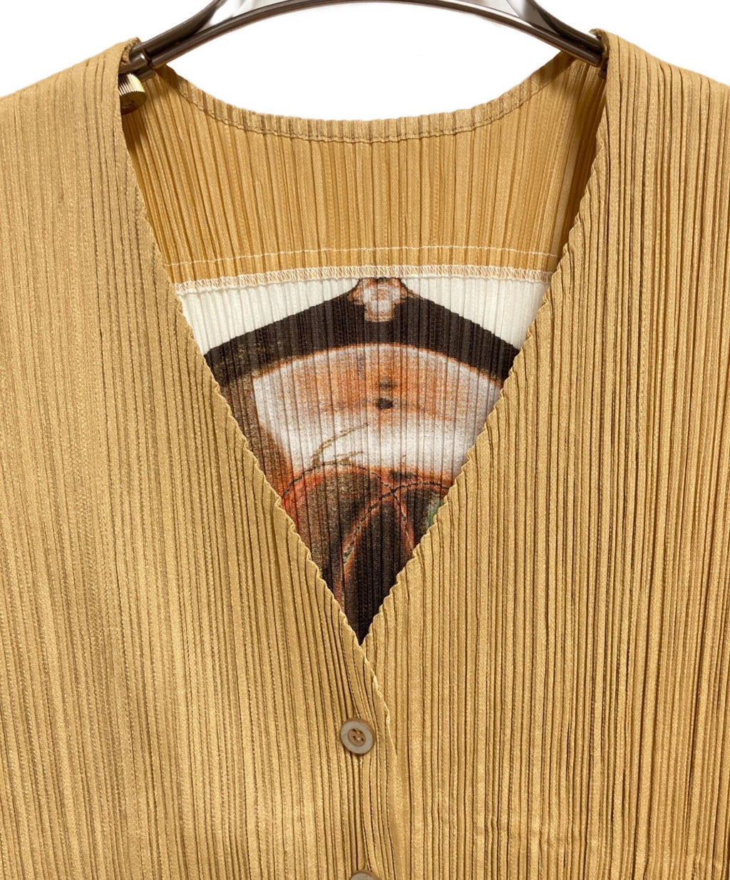 Issey Miyake Bulb Pleat Vest