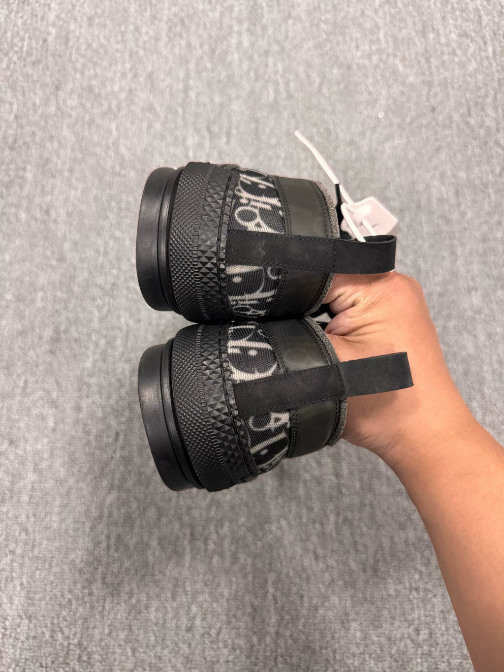 Dior B23 Black Monogram Sneakers