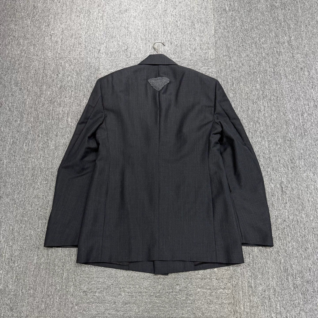 Prada Mohair Wool Blend Suit Jacket
