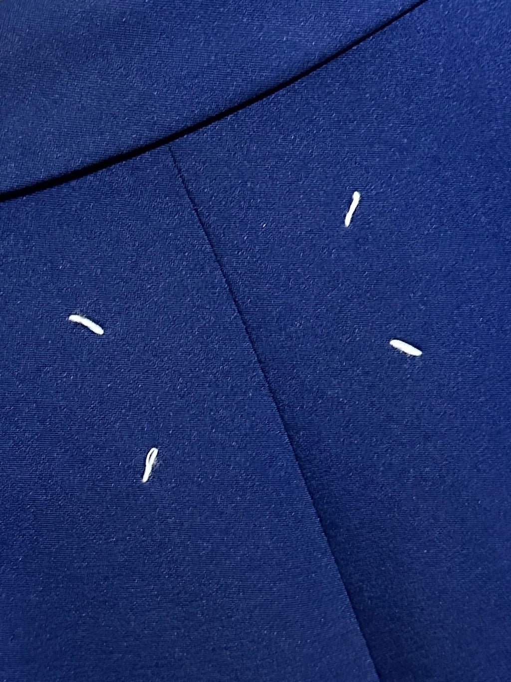 Maison Margiela 20SS Lace-Up Blue Jacket