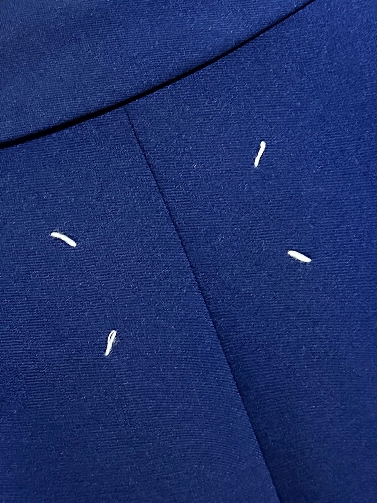 Maison Margiela 20SS Lace-Up Blue Jacket