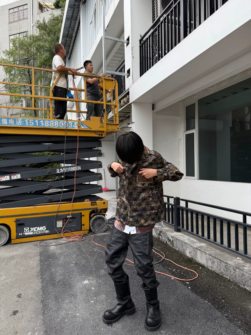 Valentino Camo Jacket