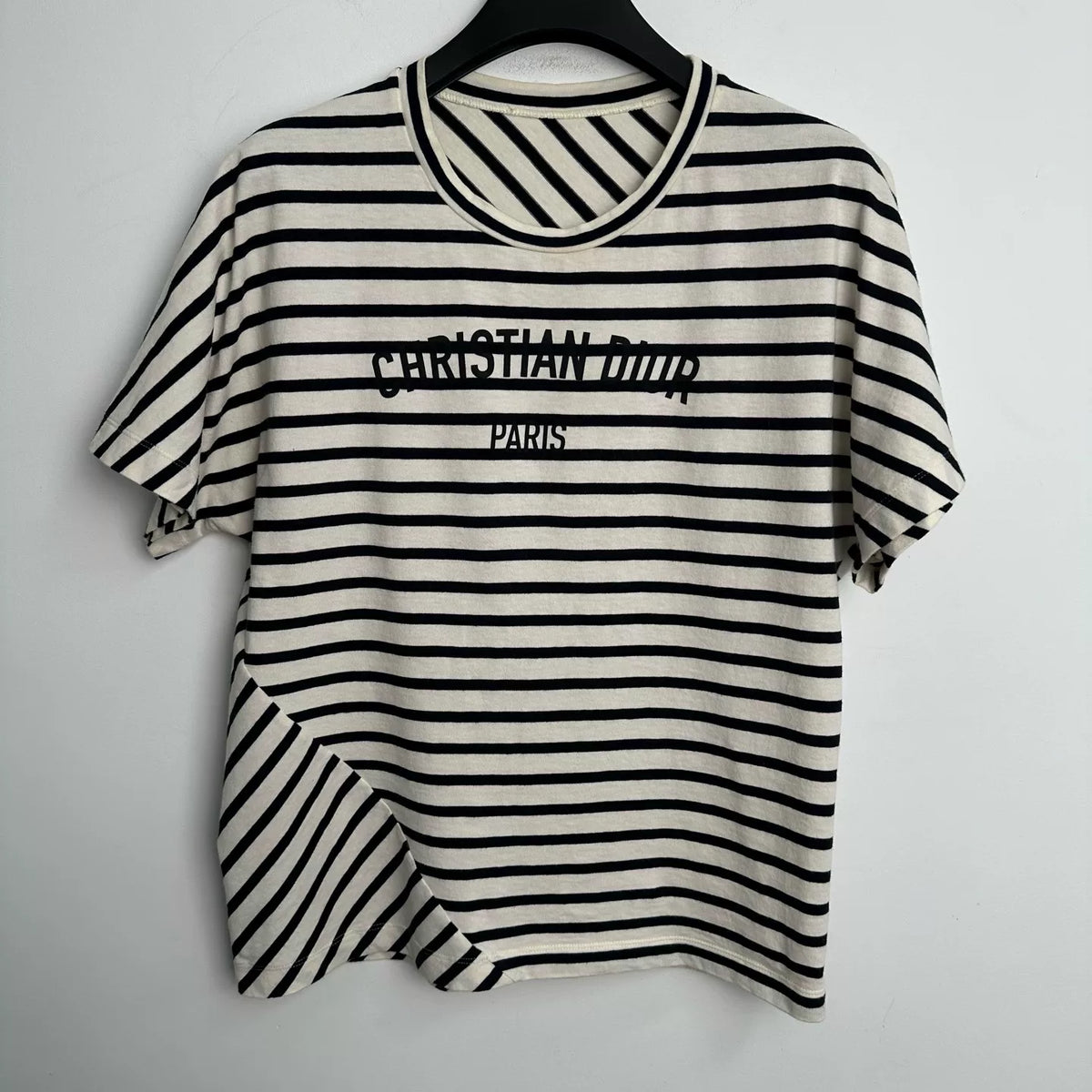 Dior Cotton Stripe Knit Top