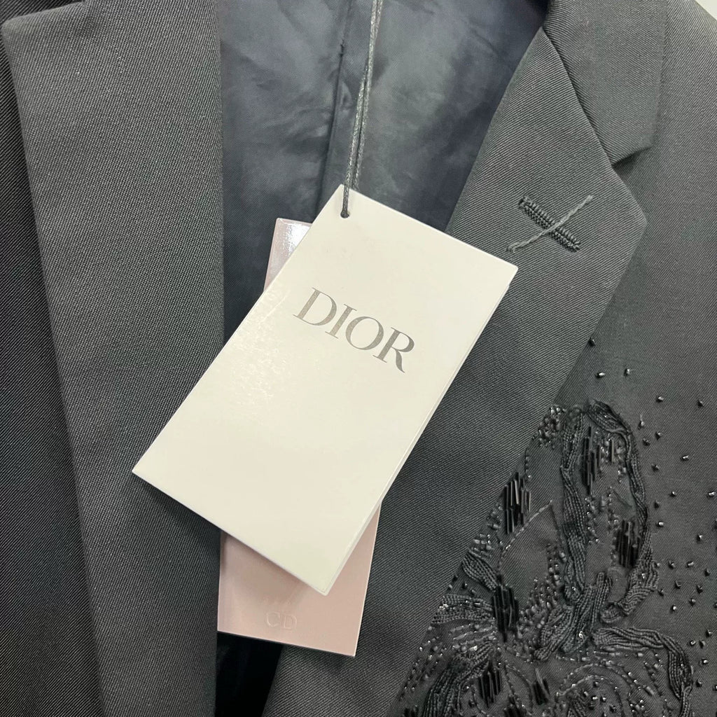 Dior Rhinestone Embroidery Suit