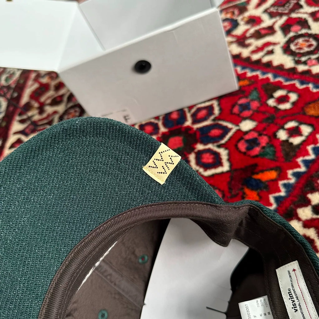 visvim AW22 EXCELSOIOR II Green Baseball Cap