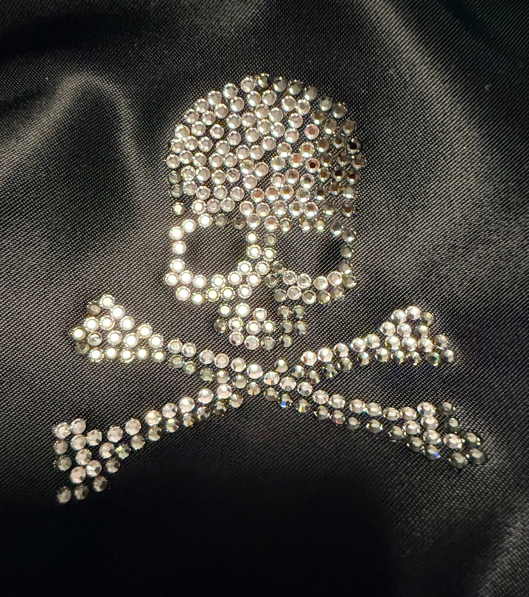 Mastermind Japan x Porter Nylon Rhinestone Skull Pouch