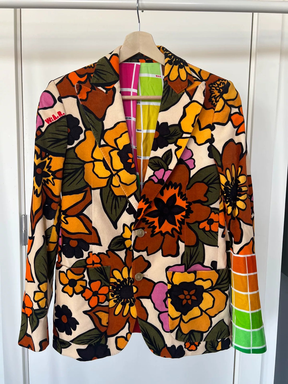 Walter Van Beirendonck Printed Blazer