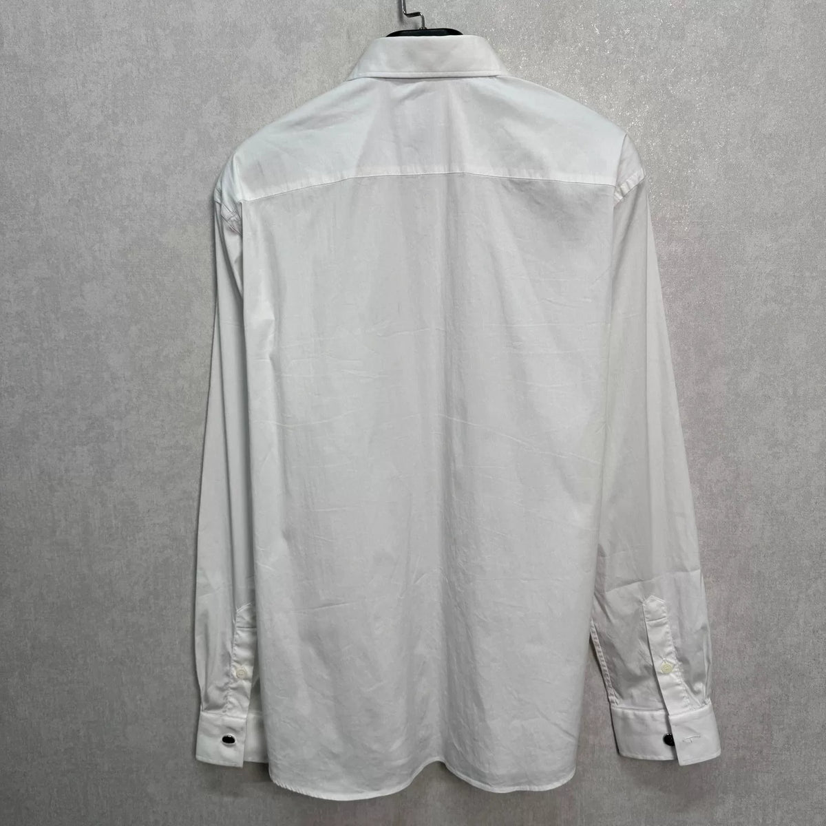 Burberry Solid Button-Up Cotton Blend Long-Sleeve Shirt