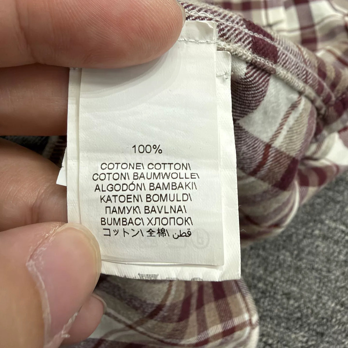 Brunello Cucinelli Plaid Shirt