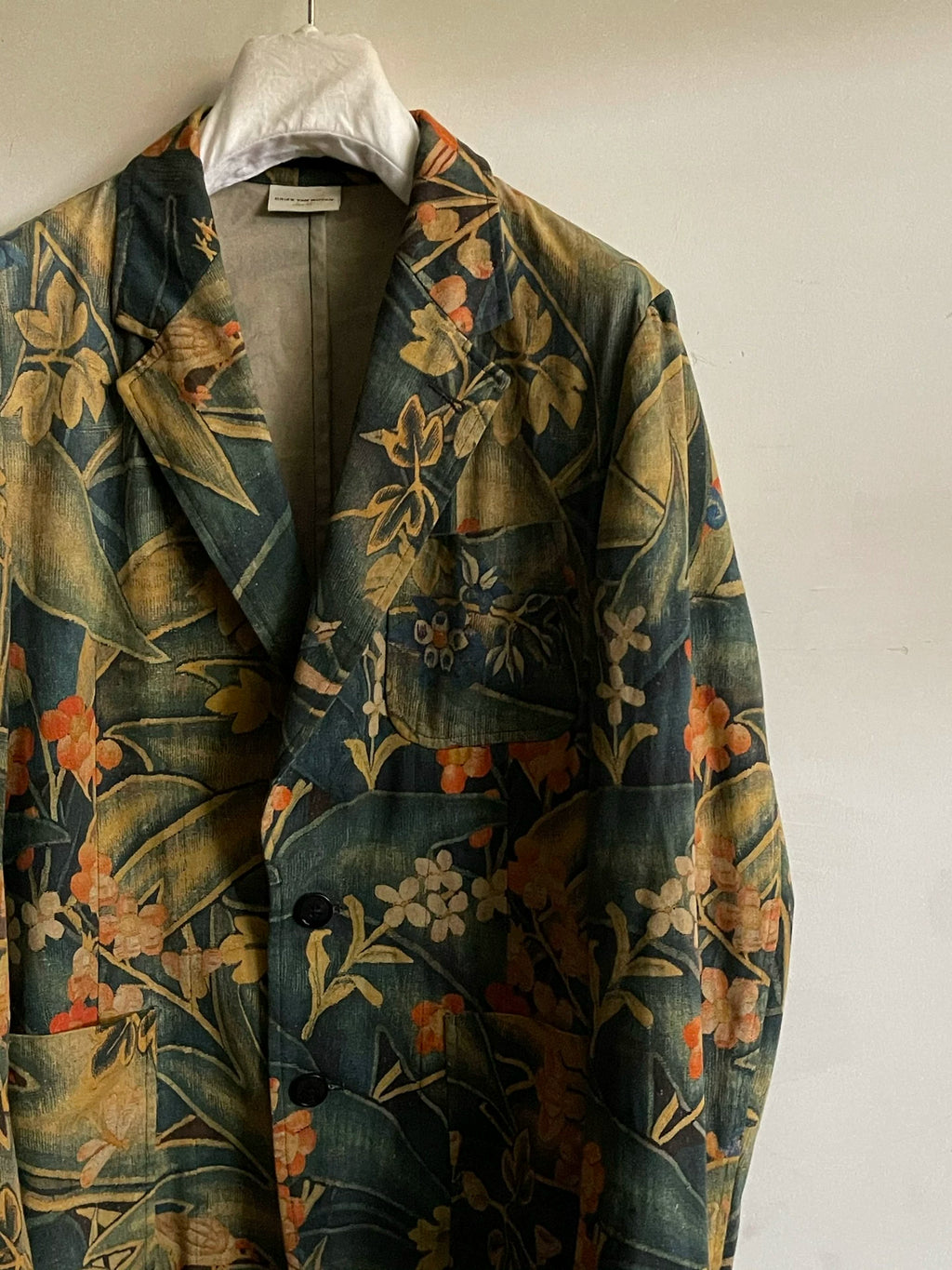 Dries Van Noten SS17 Floral Blazer