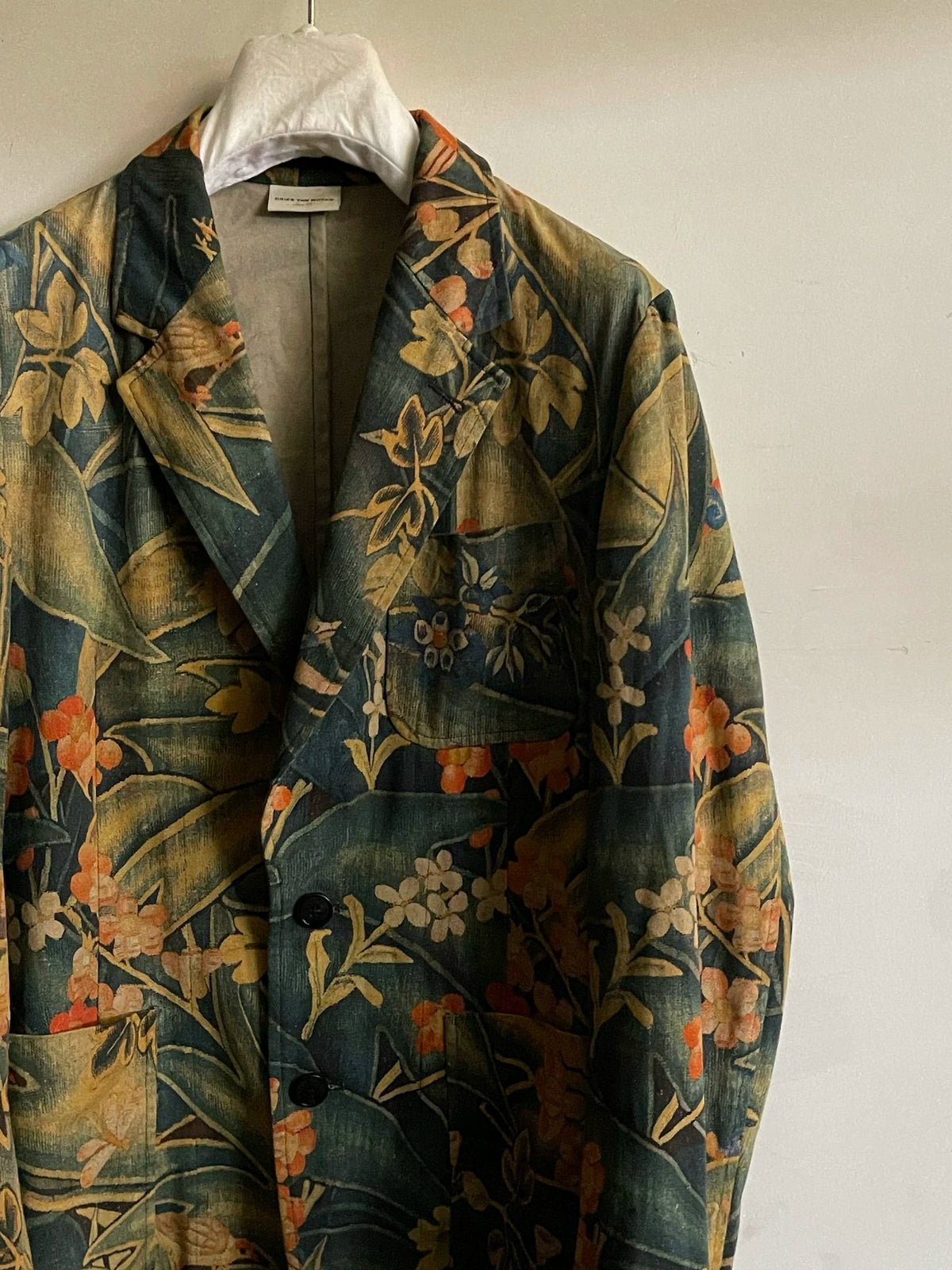 Dries Van Noten SS17 Floral Blazer