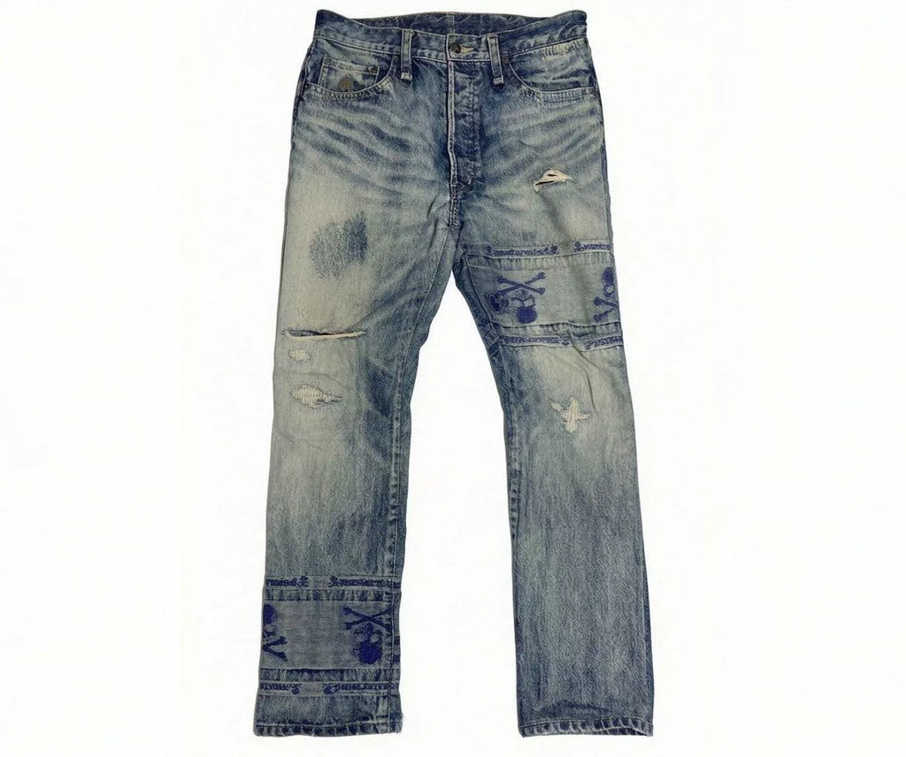 Mastermind Japan 12AW Mainline Blue 505 Jeans
