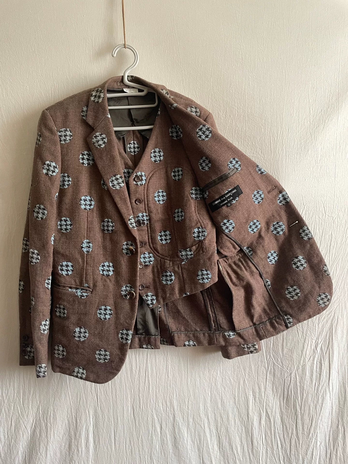 Comme des Garcons Homme Plus Polka Dot AW2010 Blazer