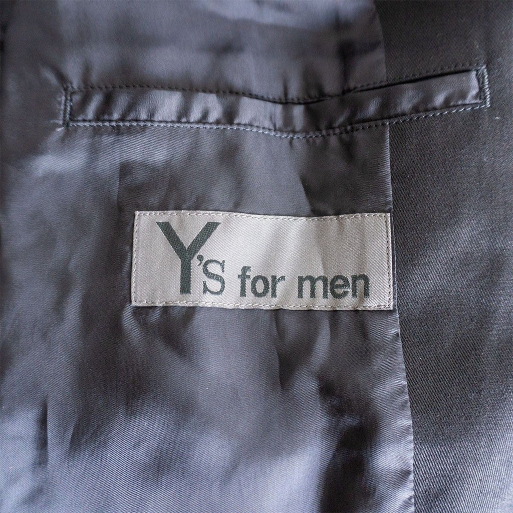 Yohji Yamamoto Black Short Zip-Up Jacket