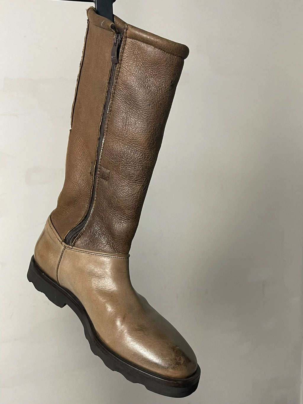 Maison Martin Margiela Fleece‑lined Military Boots
