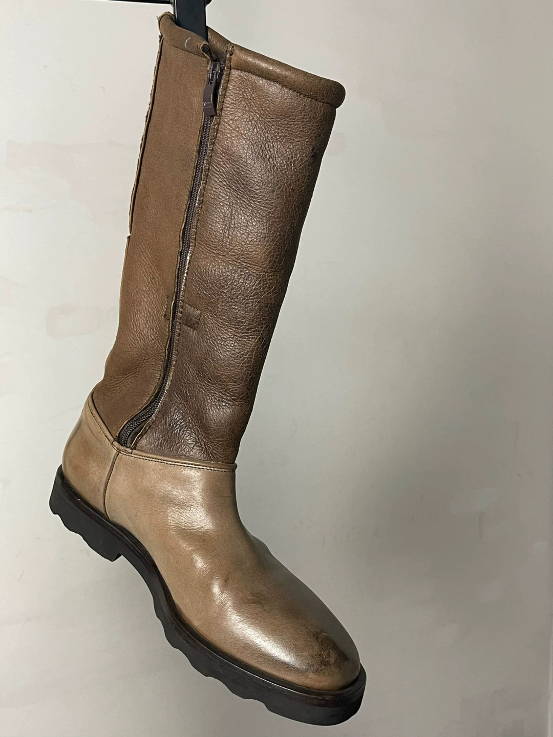 Maison Martin Margiela Fleece‑lined Military Boots