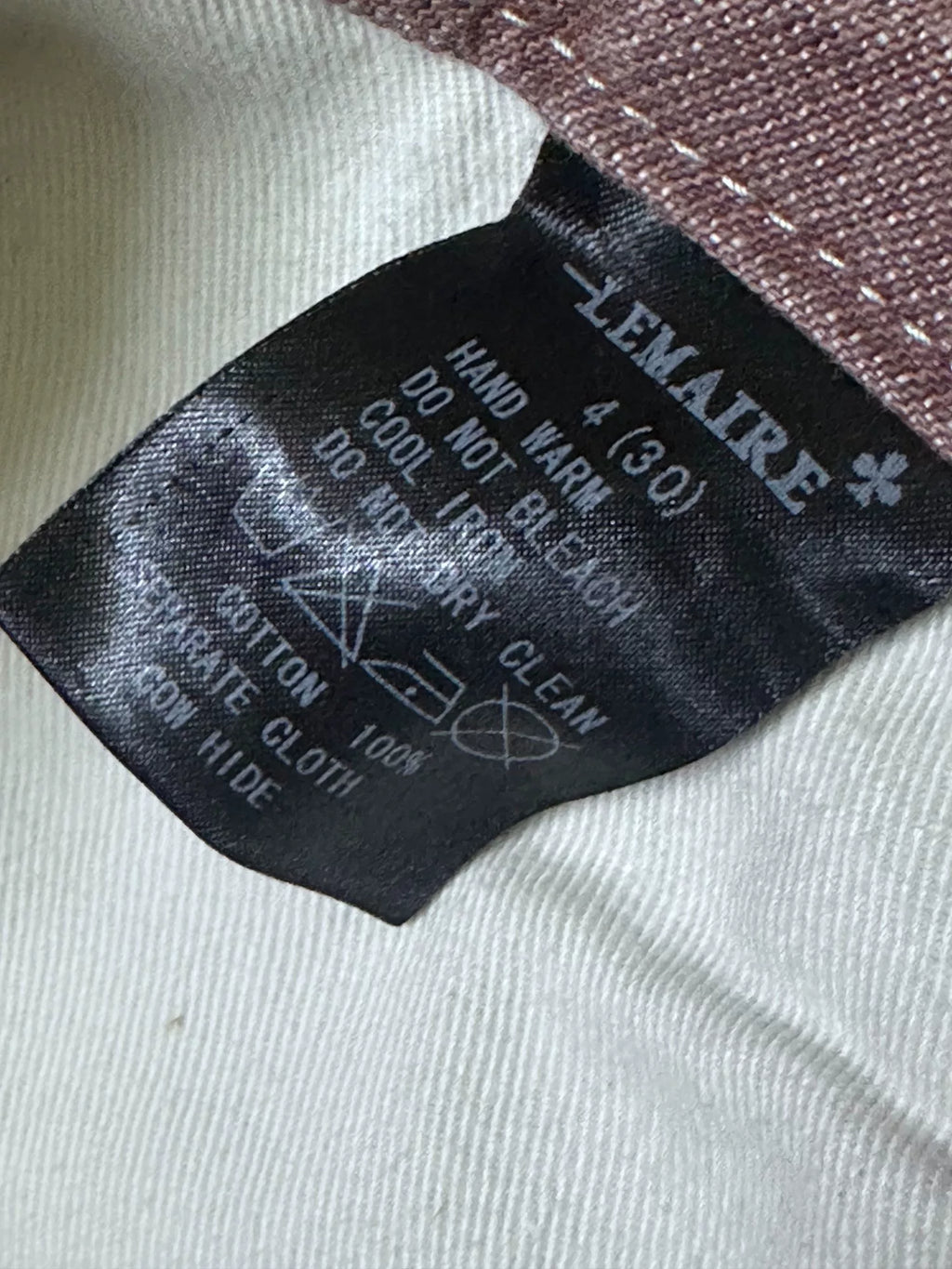Lemaire Washed Denim Jeans
