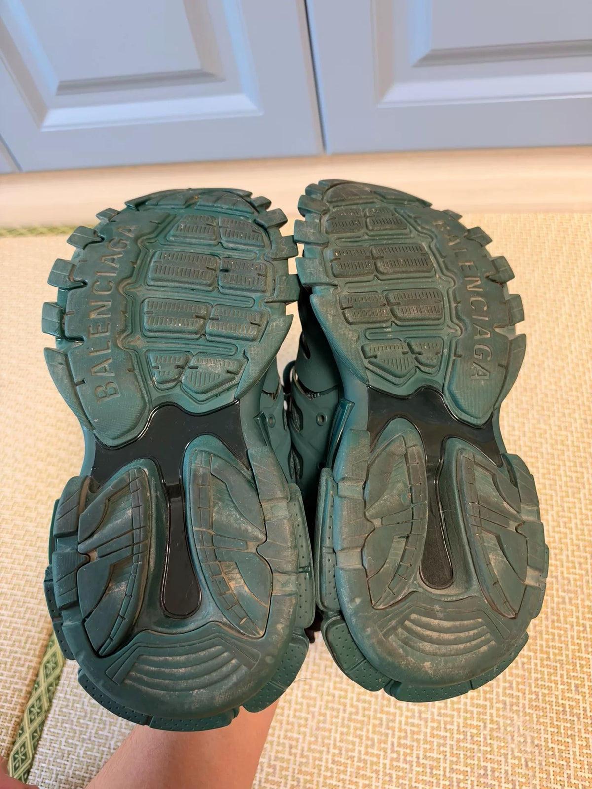 Balenciaga Track Dark Green Sneakers