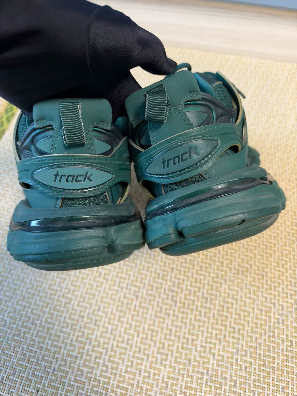 Balenciaga Track Dark Green Sneakers