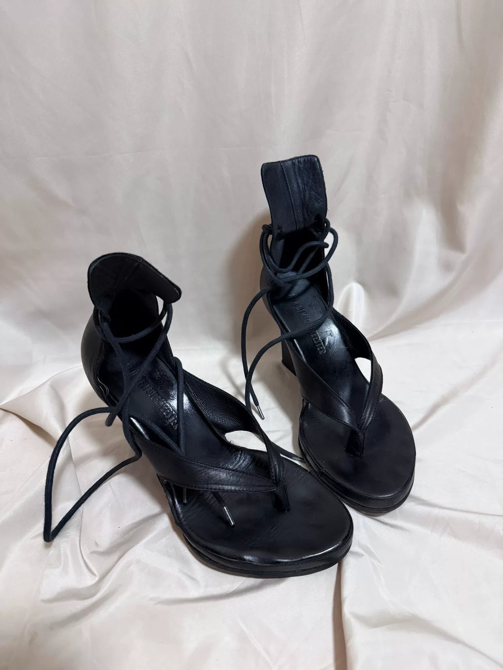 Ann Demeulemeester Thong High Heels