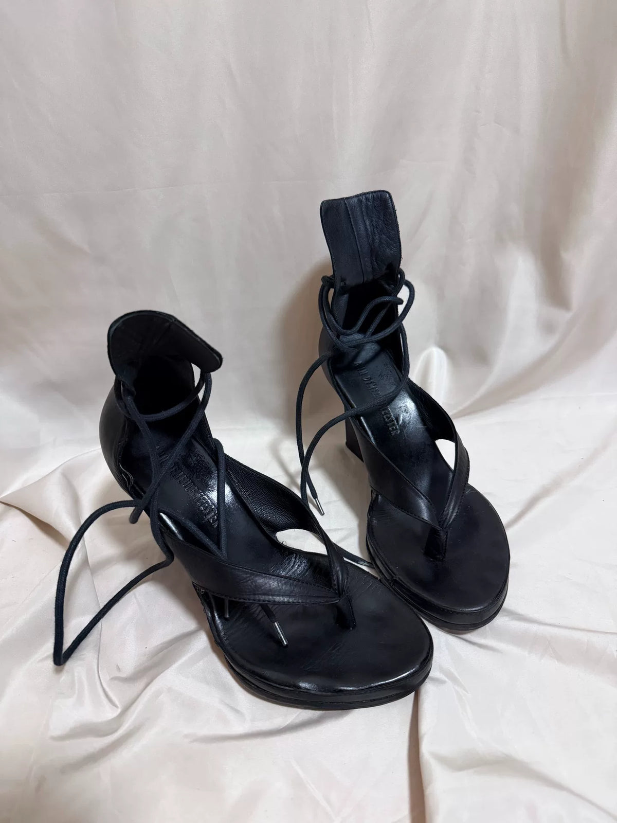 Ann Demeulemeester Thong High Heels