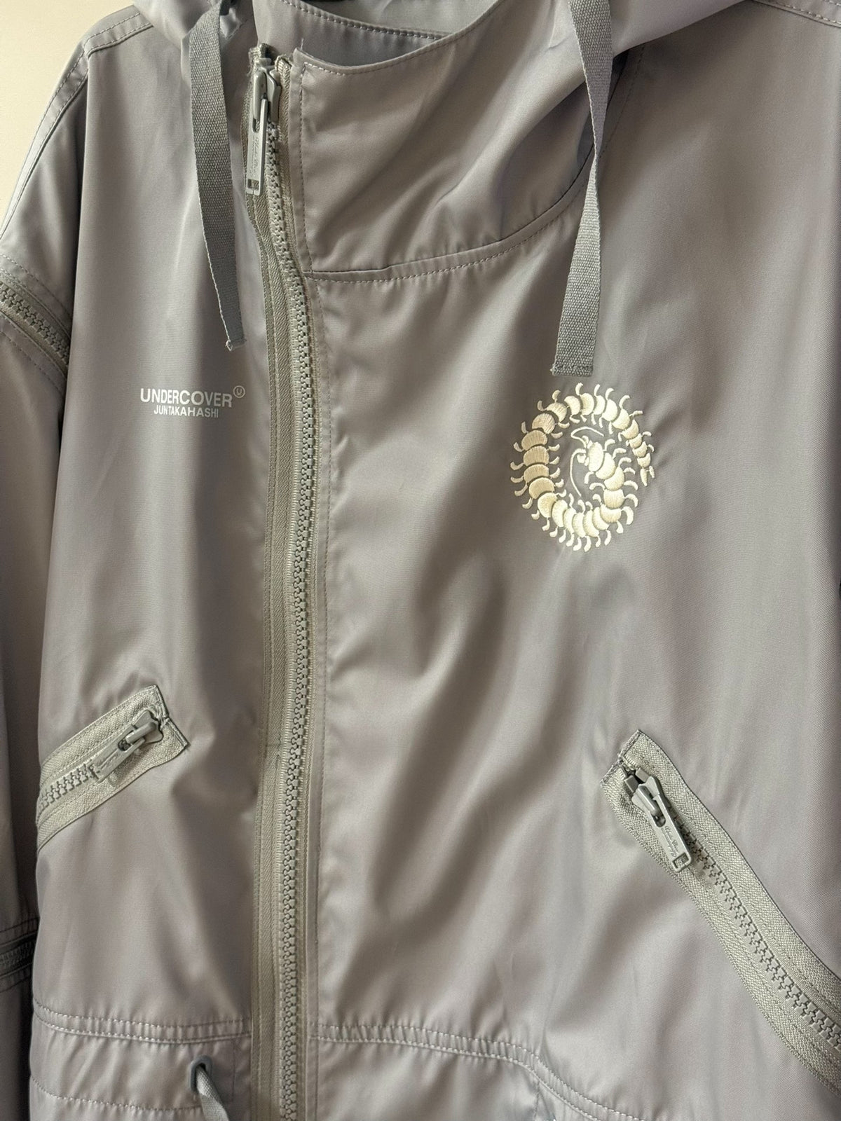 Undercover AW20 Spider's Web Castle Fishtail Parka