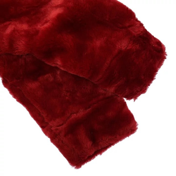 Jean Paul Gaultier Red Fur Coat