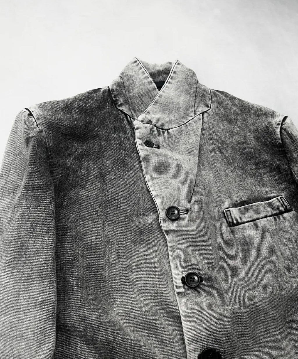 Comme Des Garçons SS20 Acid-Washed Jacket