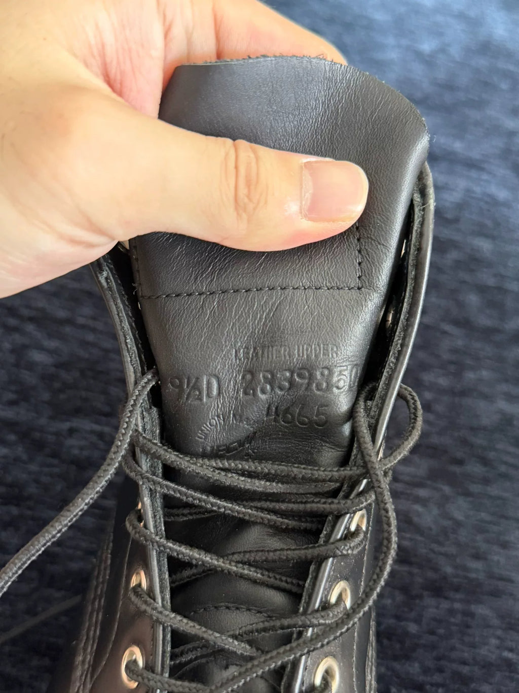 Redwing x Fragment 4665 Lightning Collaboration Dog Tag 9.5D Boots