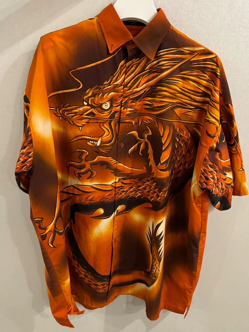 Balenciaga Red Dragon Shirt