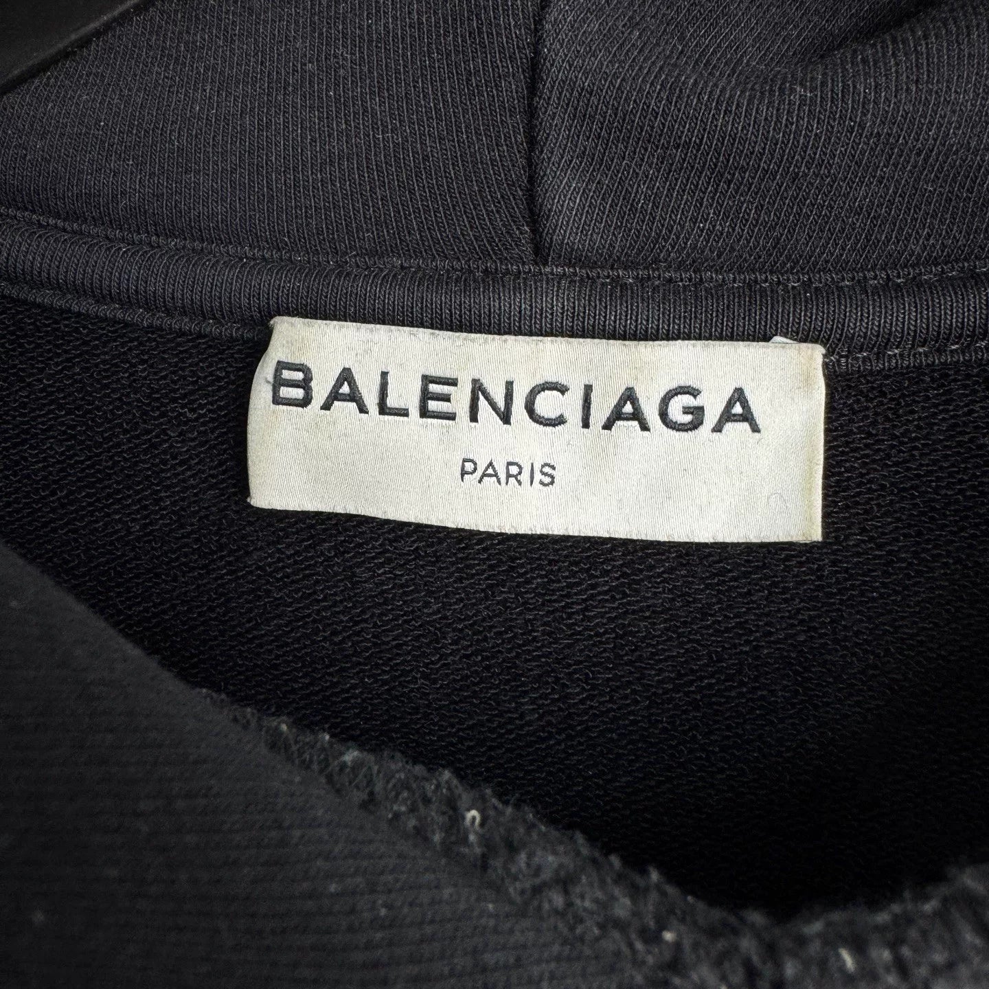 Balenciaga Logo Embroidered Hoodie - Devines
