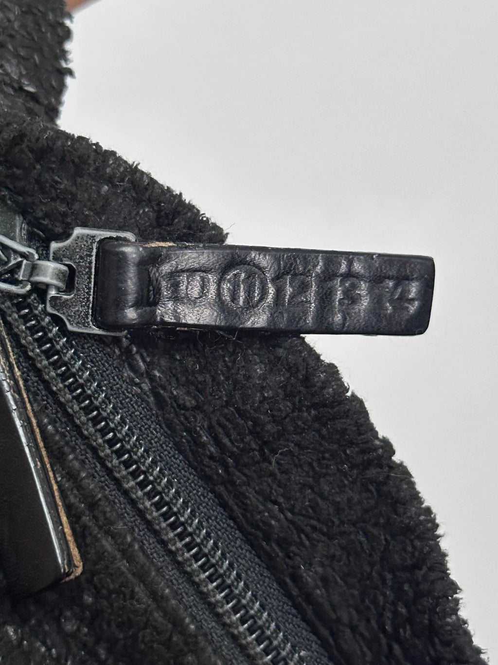 Maison Martin Margiela Teddy Leather Shoulder Bag