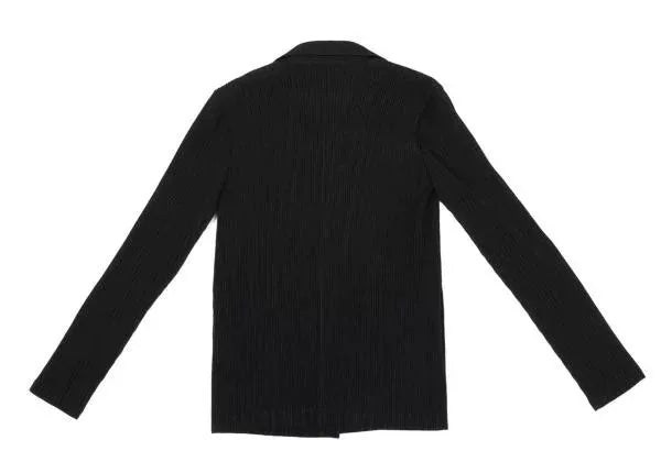 Issey Miyake Vintage Black Pleated Top