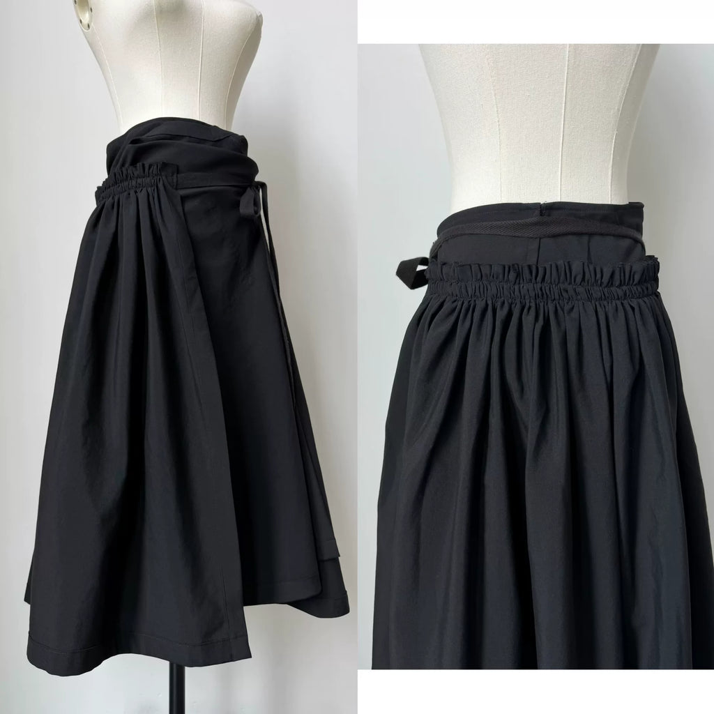 Junya Watanabe 2004 multi-layer wrap skirt