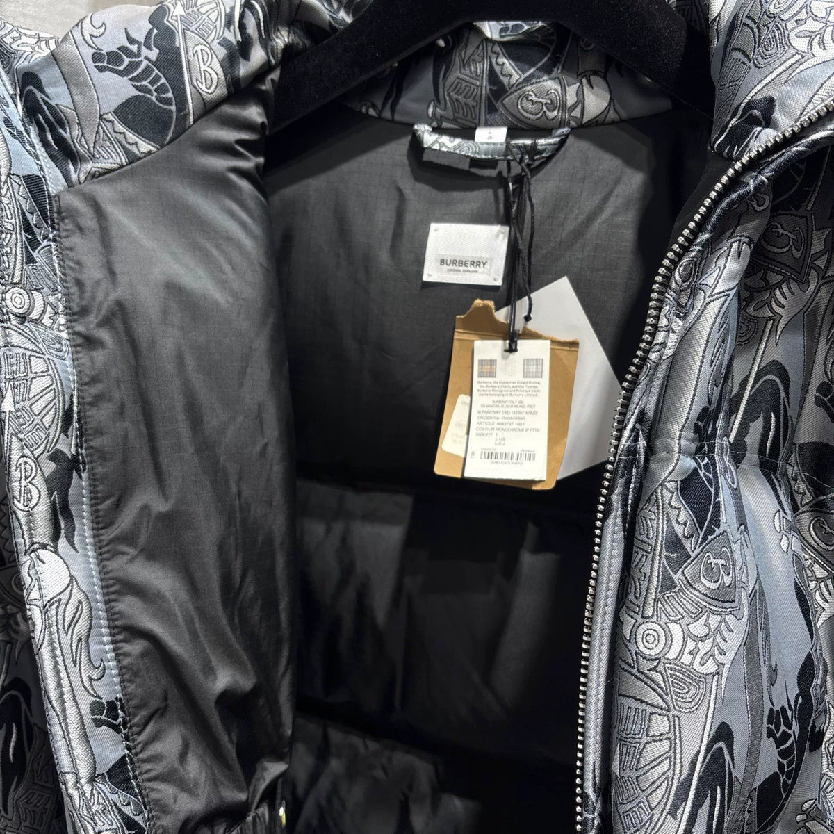 Burberry Grey Silk Jacket