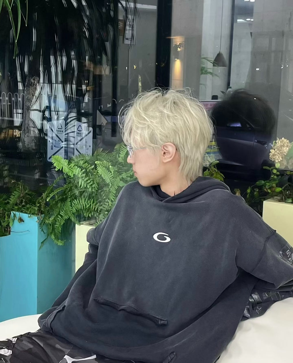 Balenciaga Unity Logo Black Hoodie