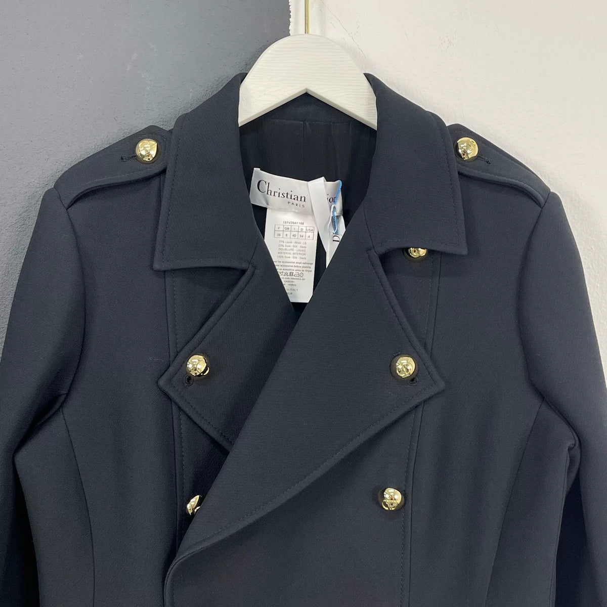 Dior Double-Breasted Suit Jacket
