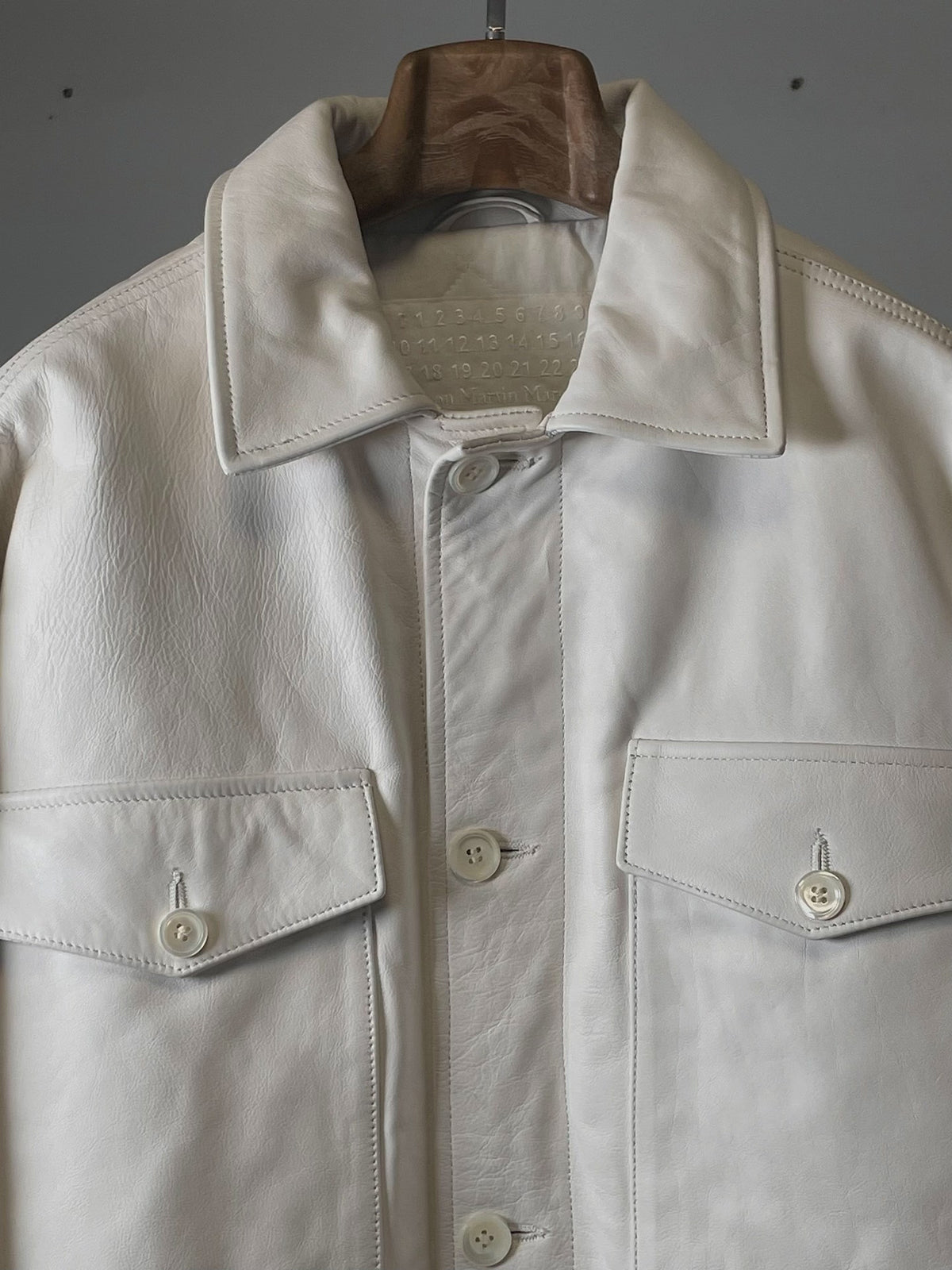 Maison Martin Margiela | Oversized Leather Coat