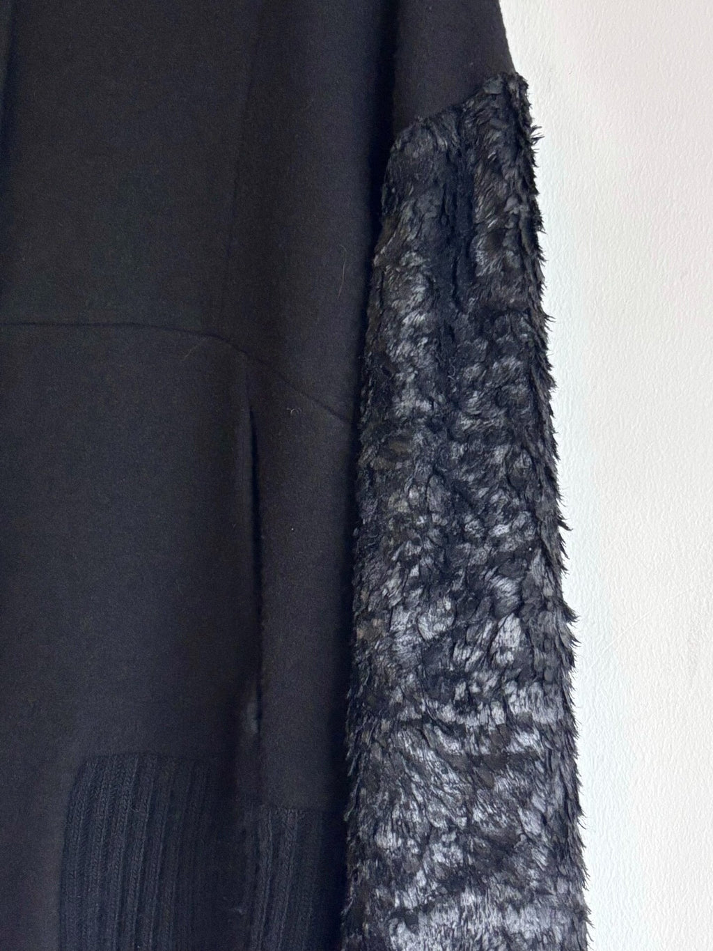 Ann Demeulemeester | Black Feather Short Jacket