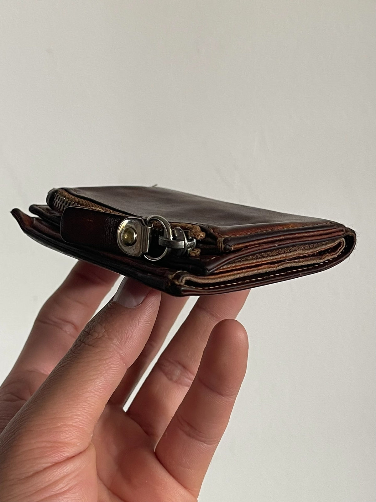 Maison Martin Margiela Tri-Fold Leather Wallet