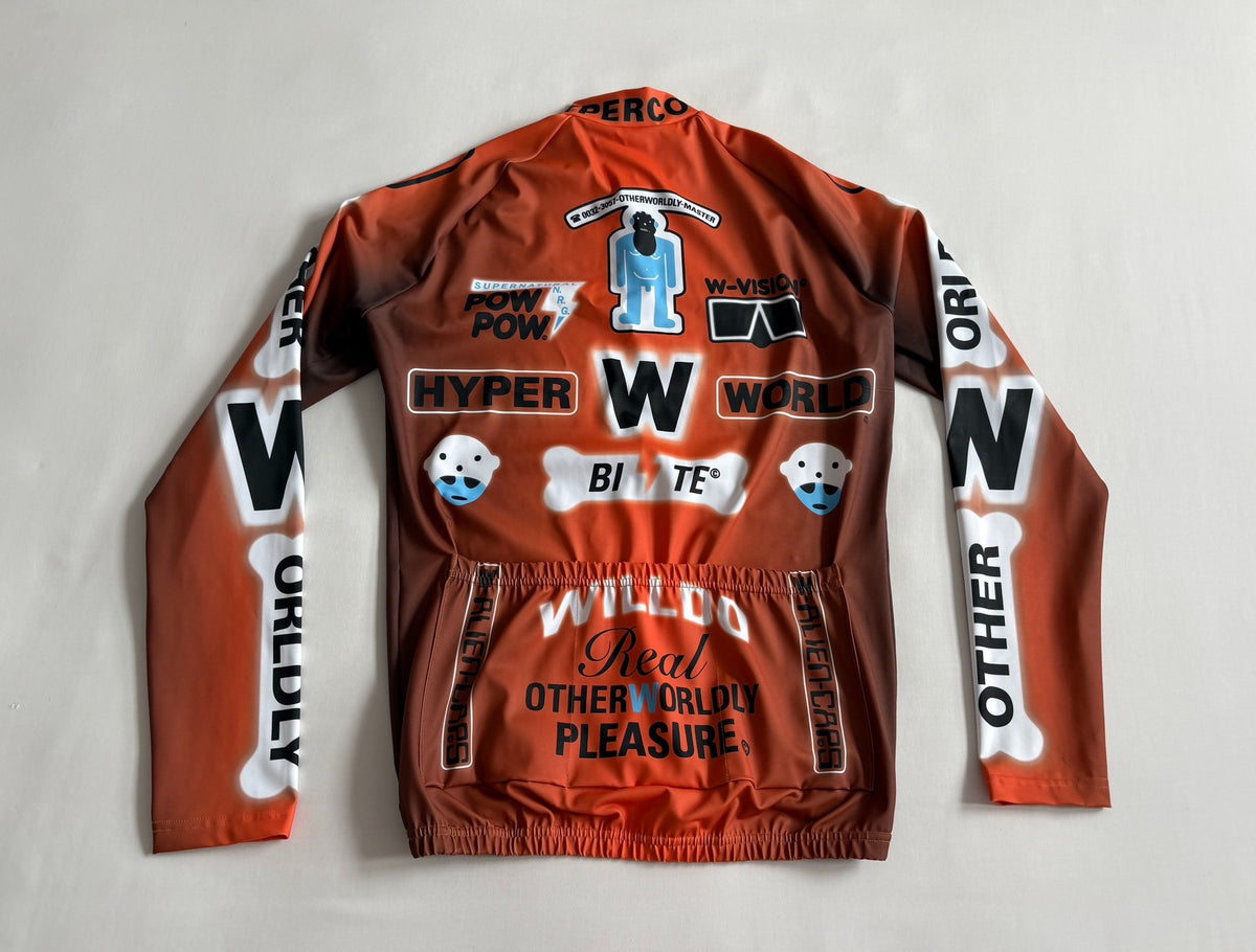 Walter Van Beirendonck Cycling Wear Walter Show Piece Slogan Cycling Wear