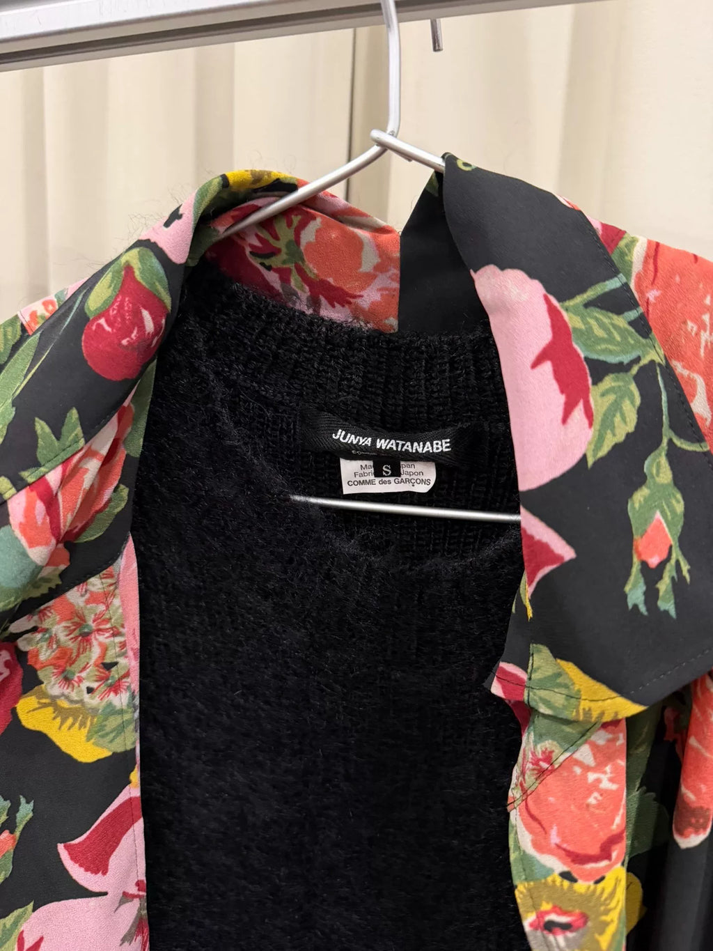 Junya Watanabe Floral Patchwork Coat Jacket CDG