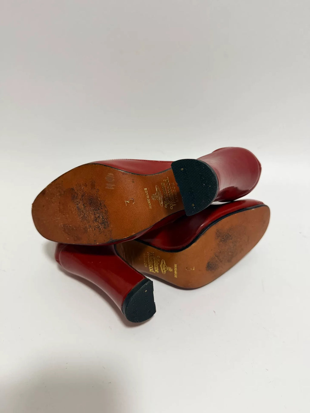 Vivienne Westwood Black Patent Leather High Heels