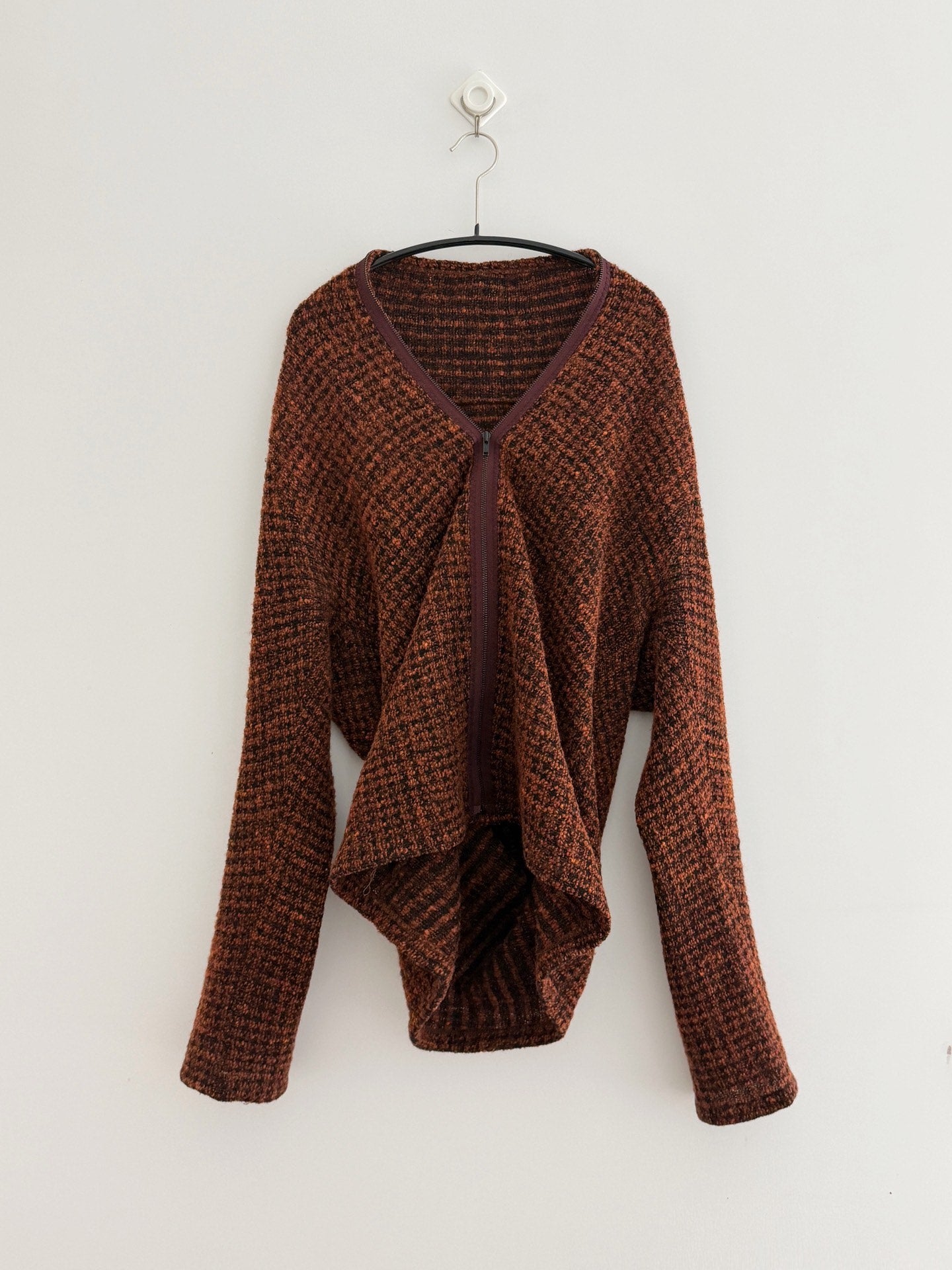 Yohji Yamamoto 00AW Full Zip Wool Top - Devines
