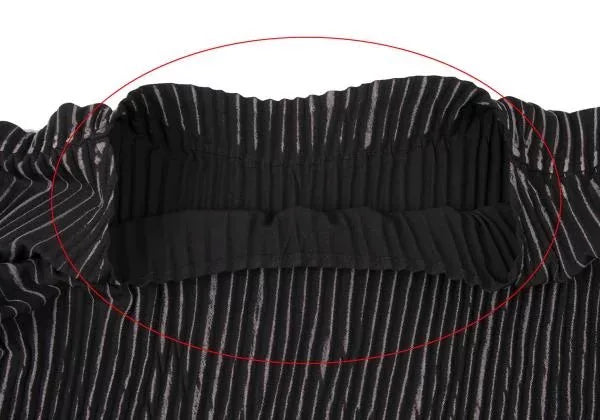 Issey Miyake Vintage Black Pleated Dress