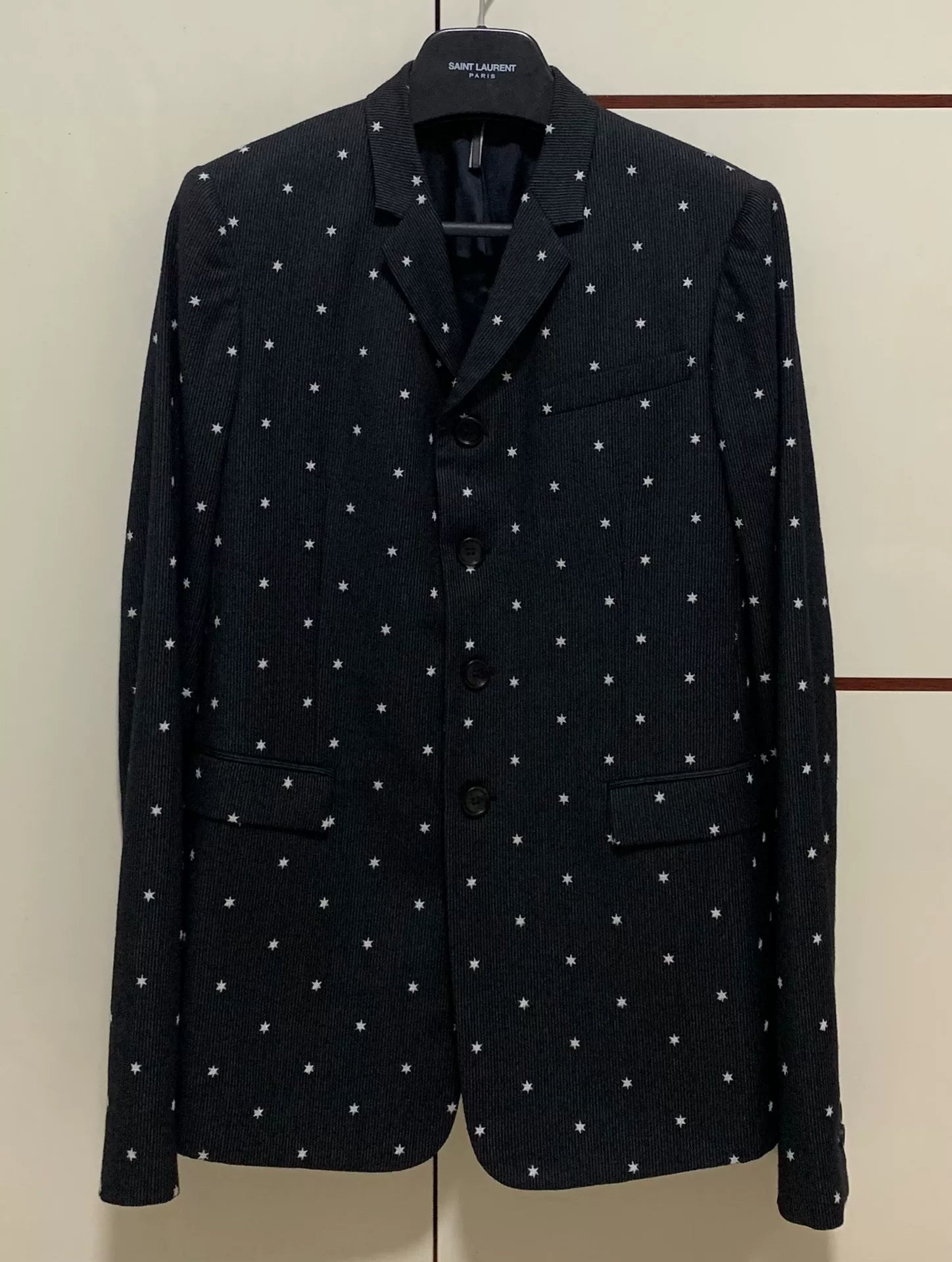 Dior Homme 14FW Runway Striped Suit